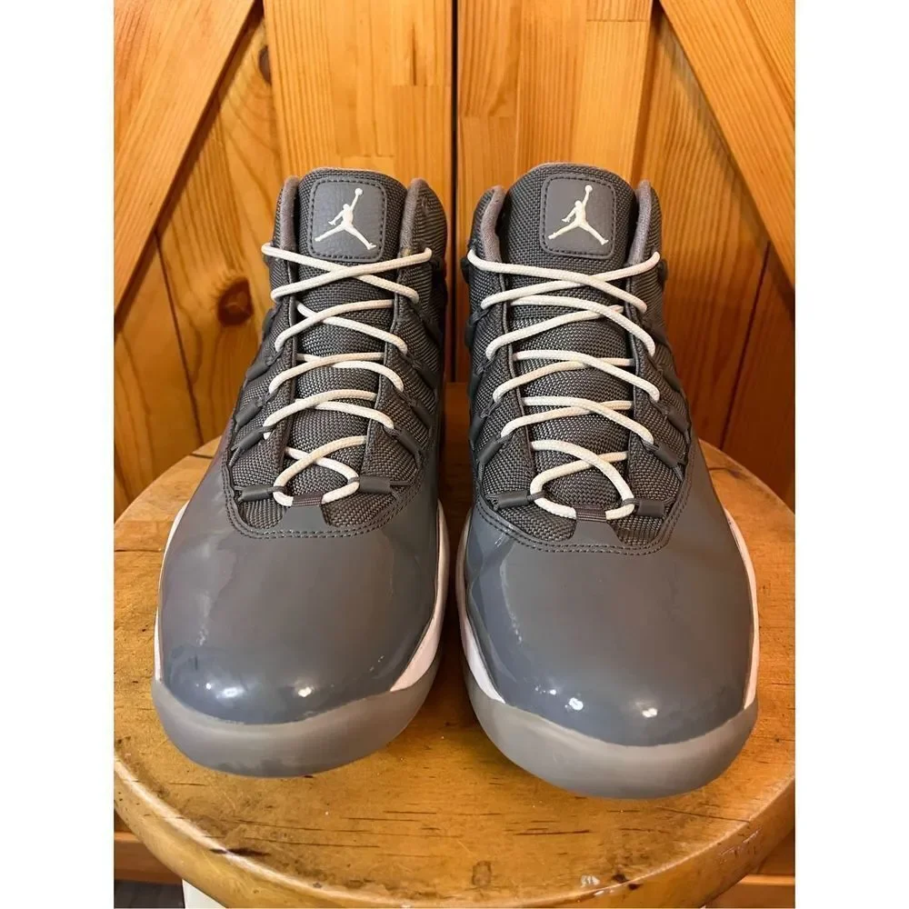 Jordan Prime Flight Premium 648723-003 Cool Grey White Wolf Supreme Mens Size 8
